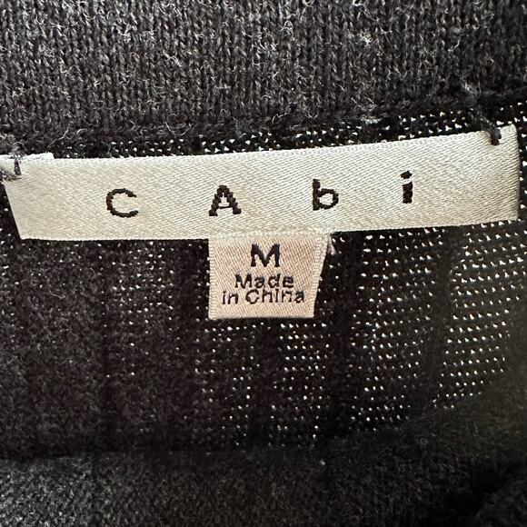 Cabi Skirt #503 Vogue Charcoal Knit Pleated Skirt - Picture 6 of 7